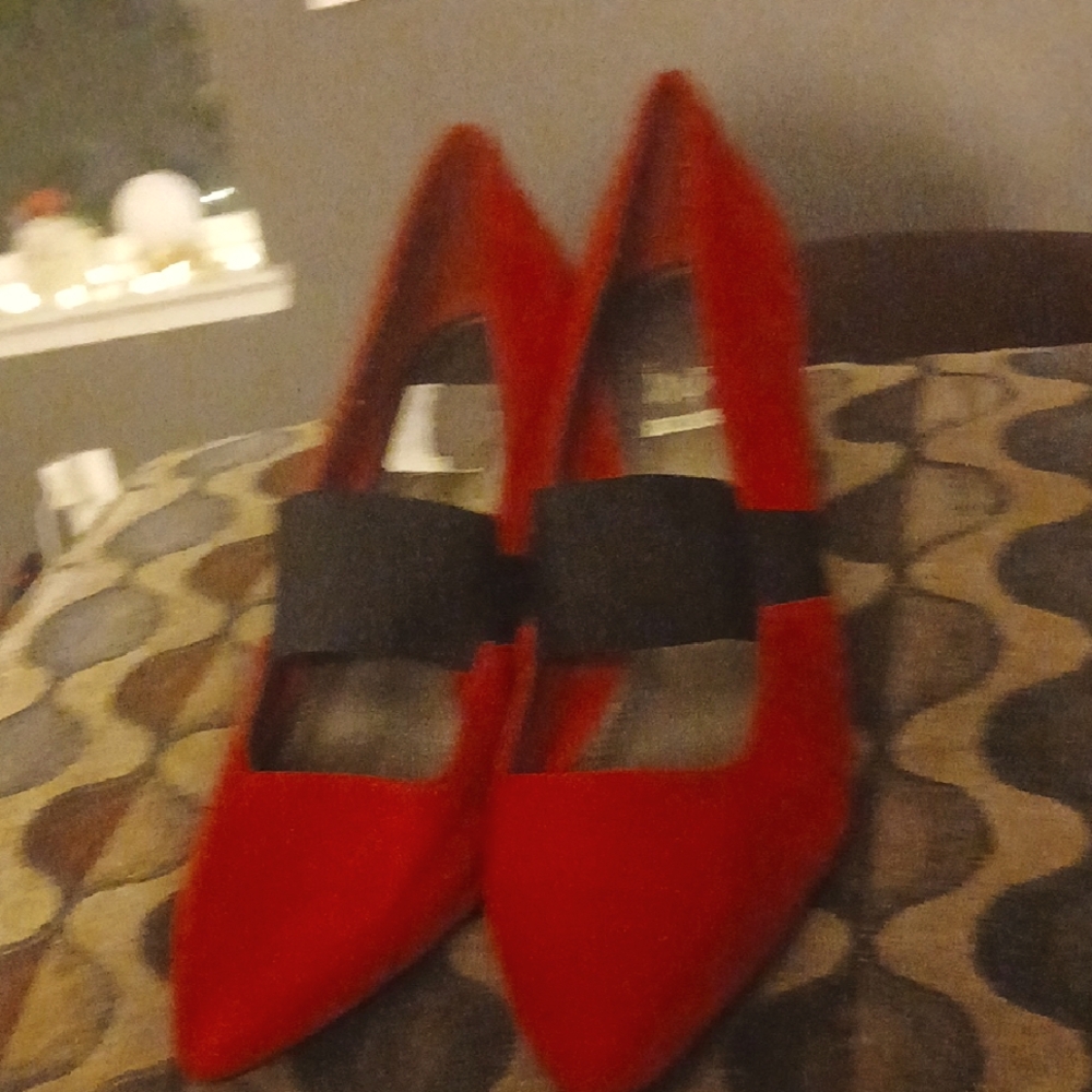 Elegant Red Women's Shoes